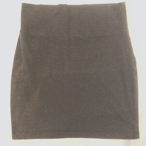 Charlotte Russe Grey Mini Skirt